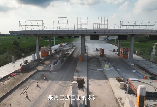 和襄高速舒城段進入沖刺收尾階段